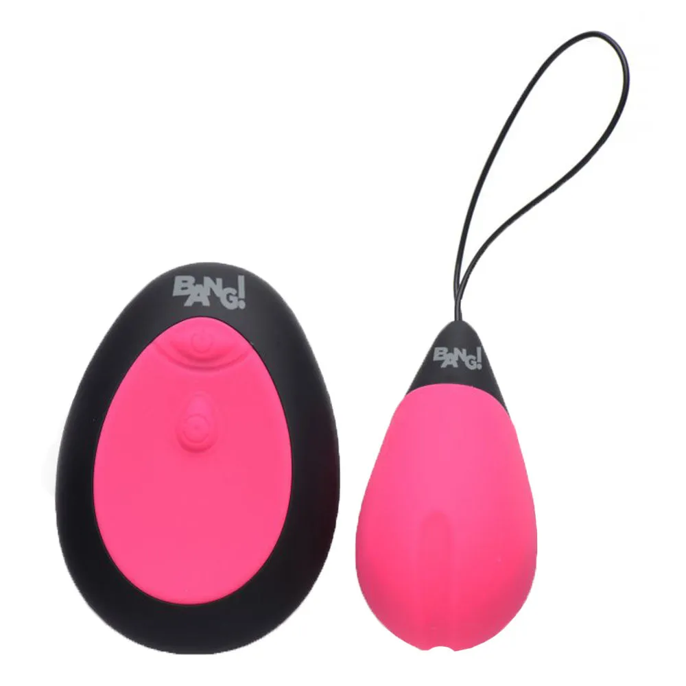 10X Silicone Vibrating Egg Pink