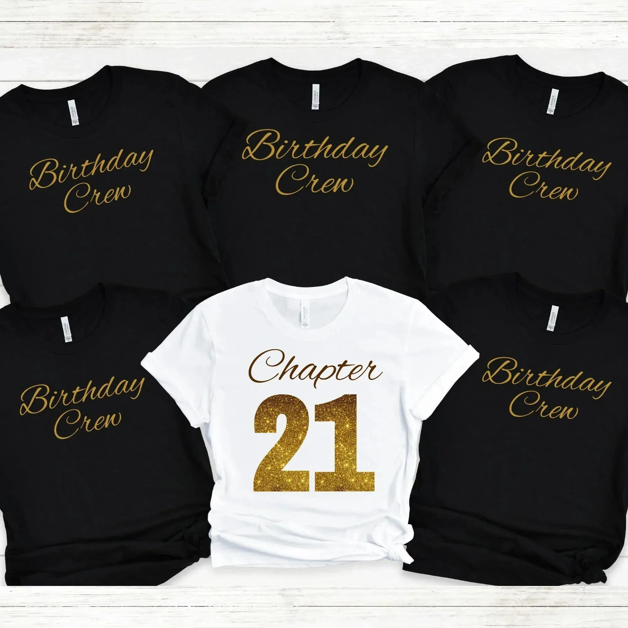 21st Birthday Shirt, Birthday Party Crew, Born in 2001, 21st birthday gift for her, 21st birthday party, Birthday Party Squad T-Shirt