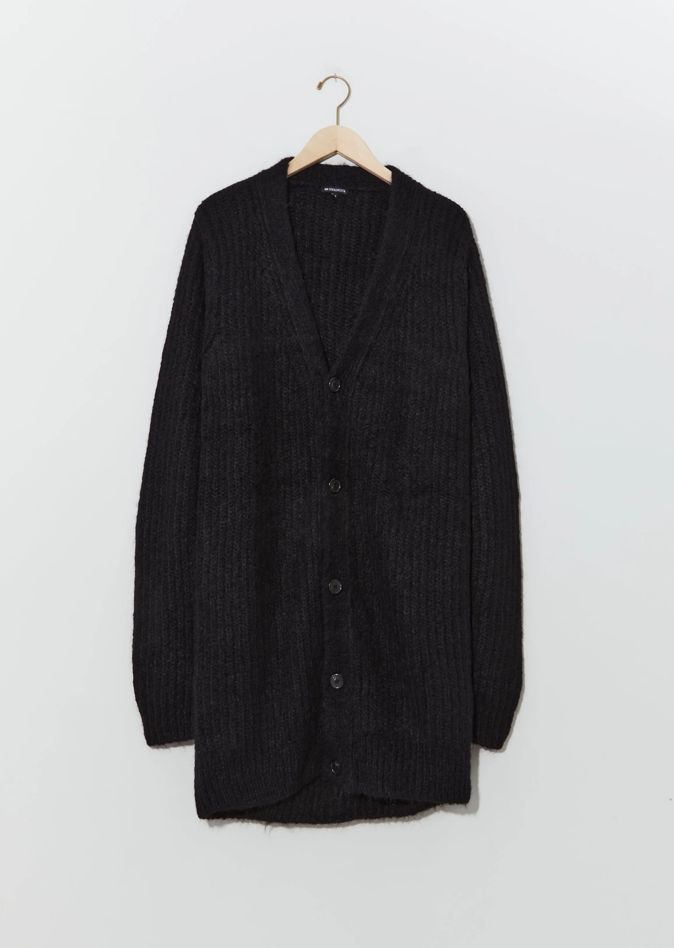 Alpaca & Wool Oversized Knit Cardigan