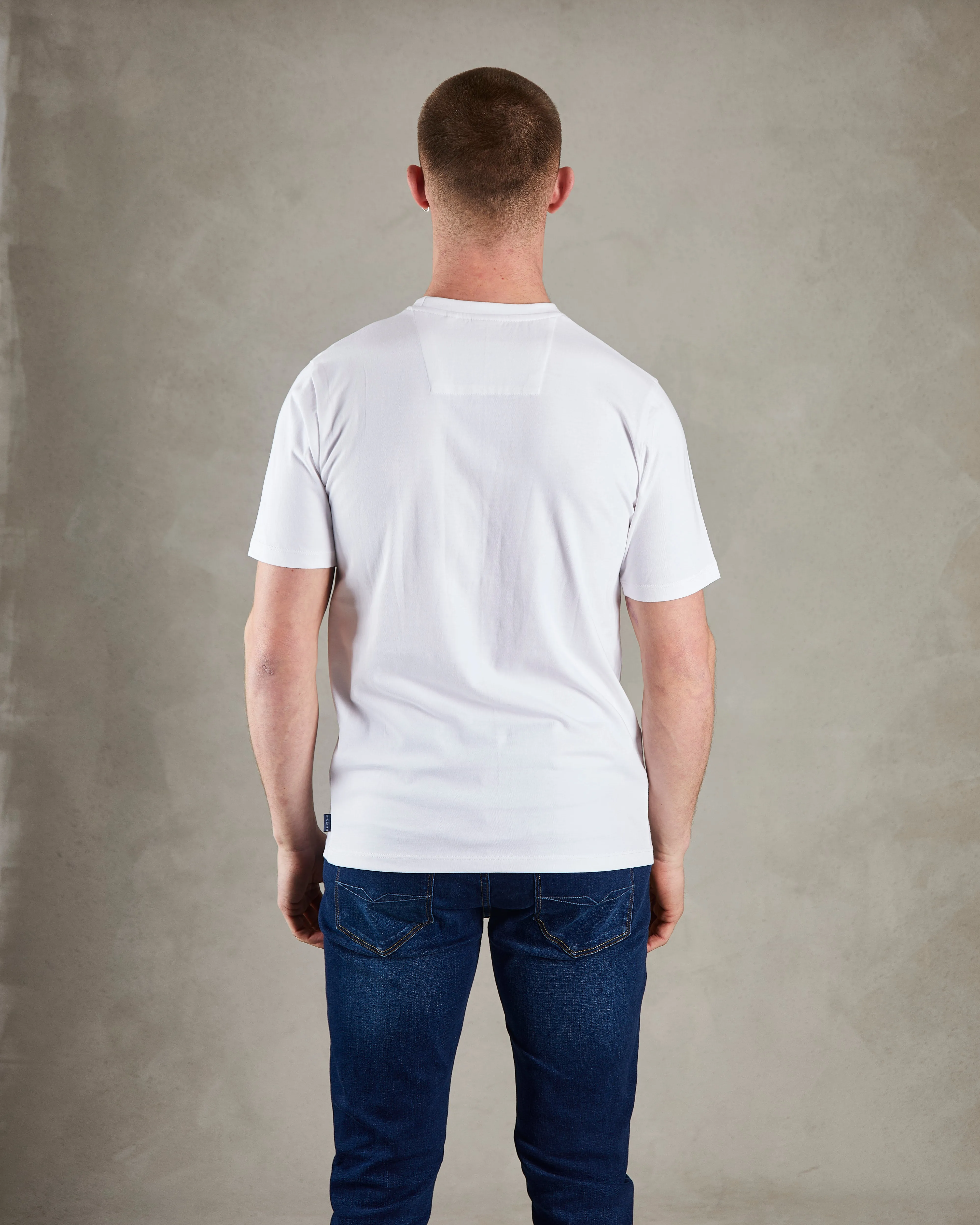 Aran Tee Dove White