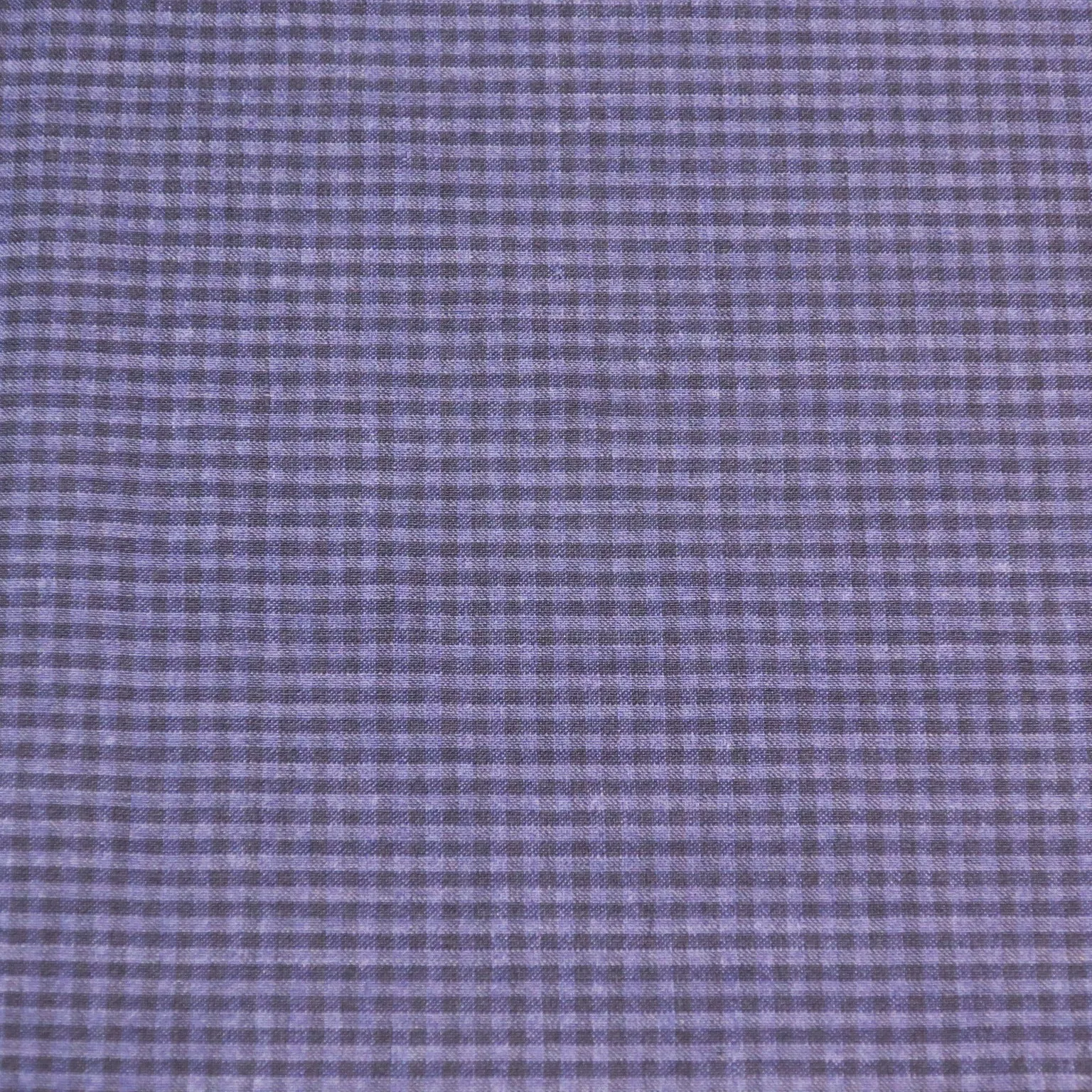 Blue Check Superfine Australian Wool Ermenegildo Zegna Cloth Suiting Fabric