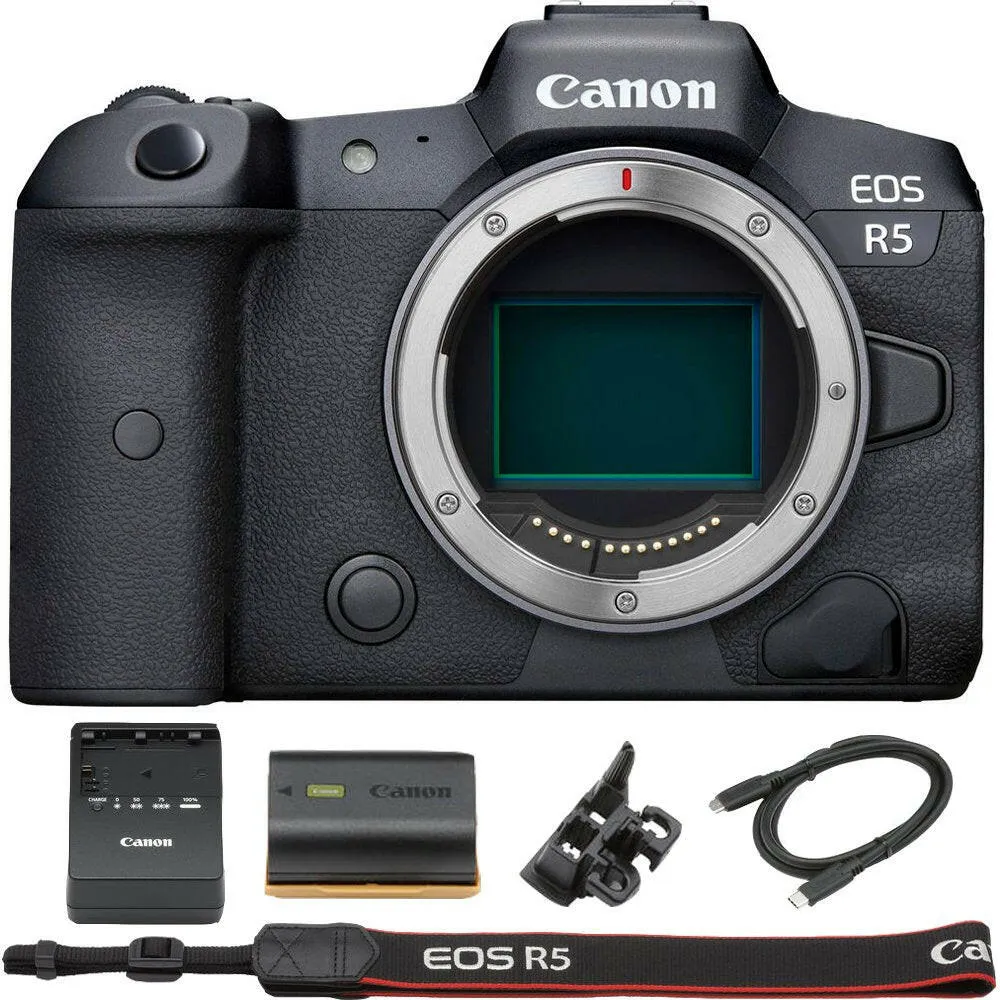 Canon EOS R5 Mirrorless Camera - Body Only