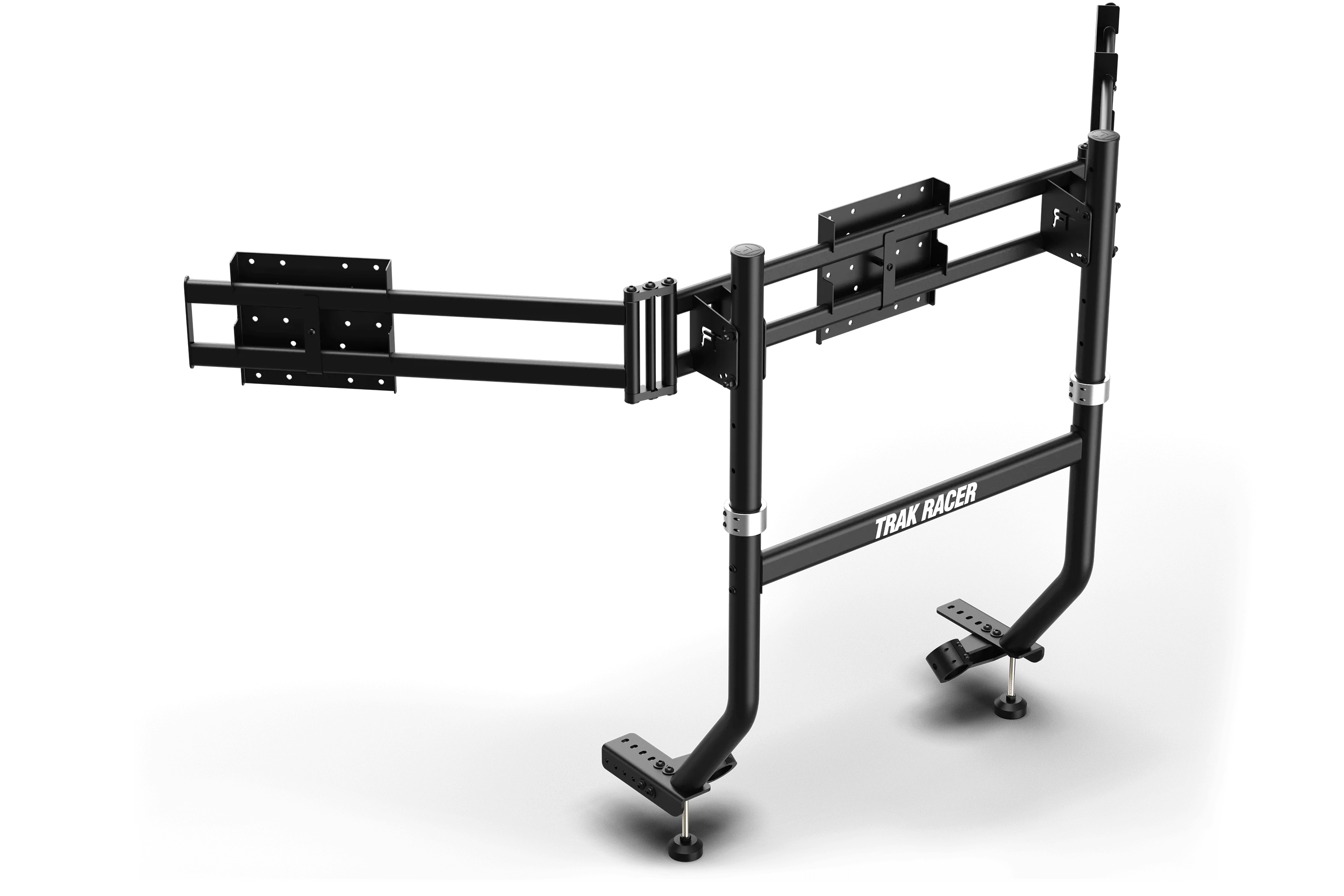 Cockpit-Mounted Triple Monitor Stand for Trak Racer TR8 PRO