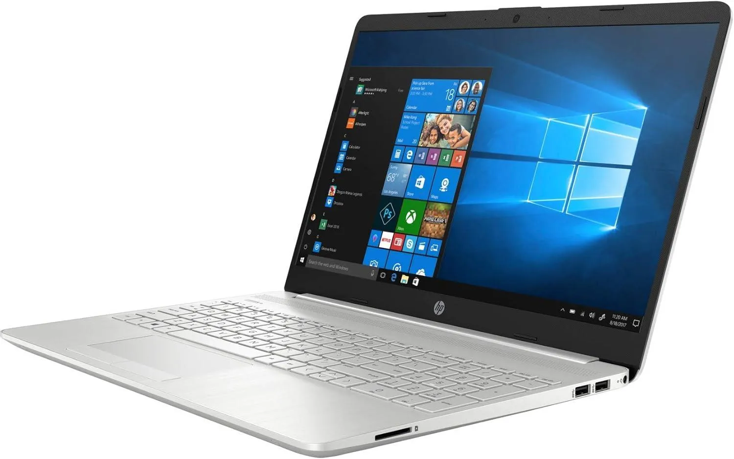 HP 15-dw1021na 15.6 Inch Intel Pentium 6405U 4GB RAM 128GB SSD Full HD Win 11