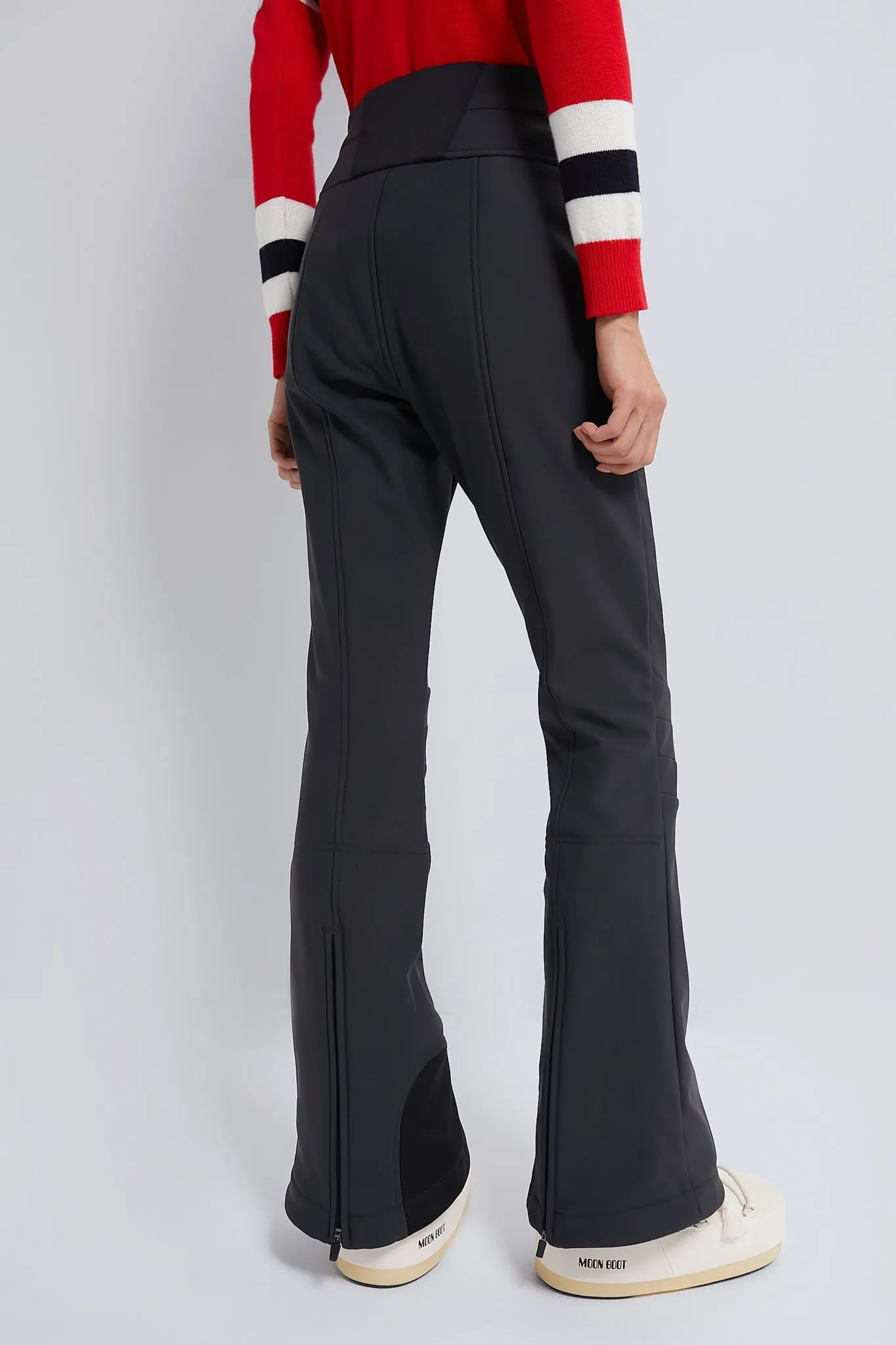 Jet Black Aurora High Waist Flare Ski Pant