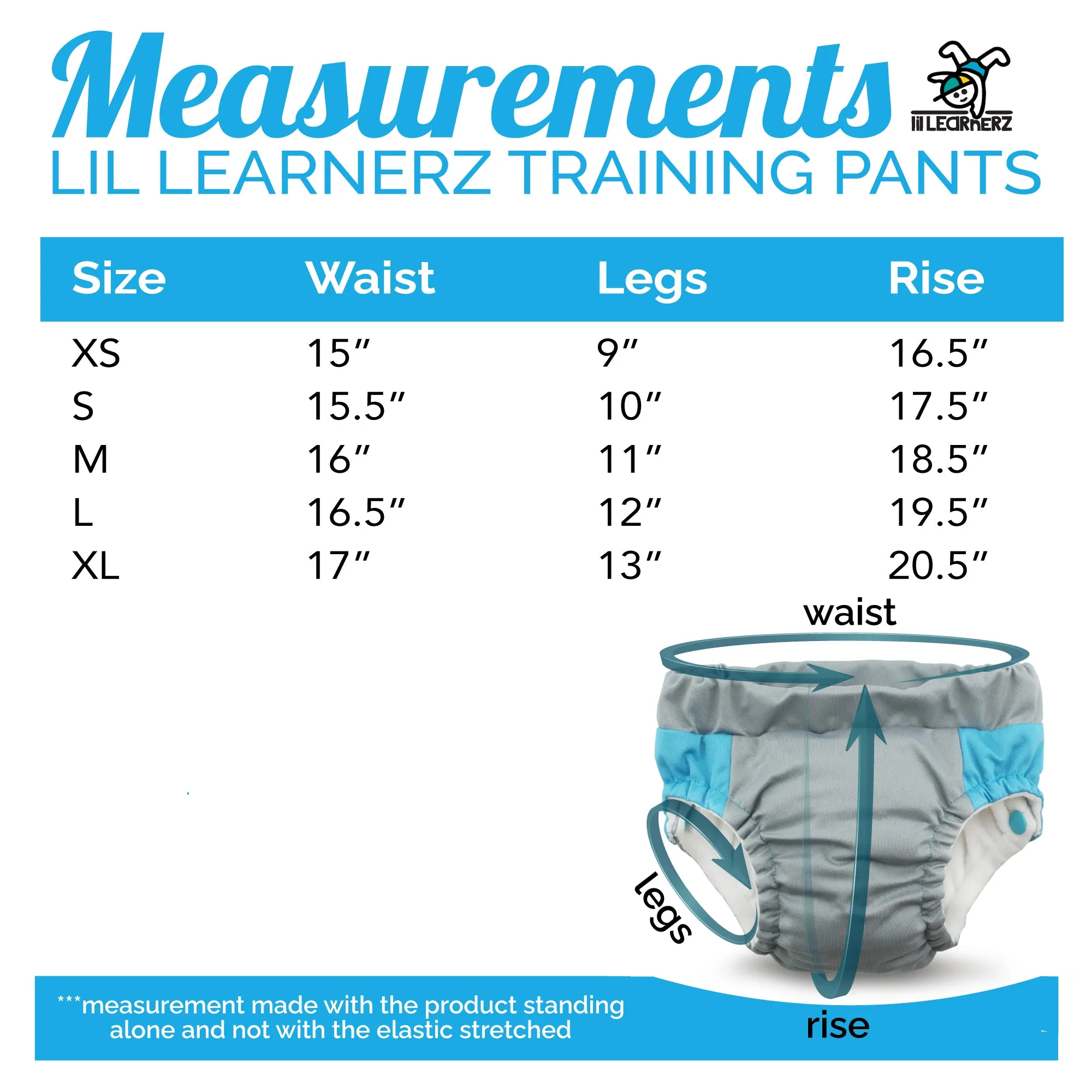 Lil Learnerz Training Pants (2pk) - Prickles