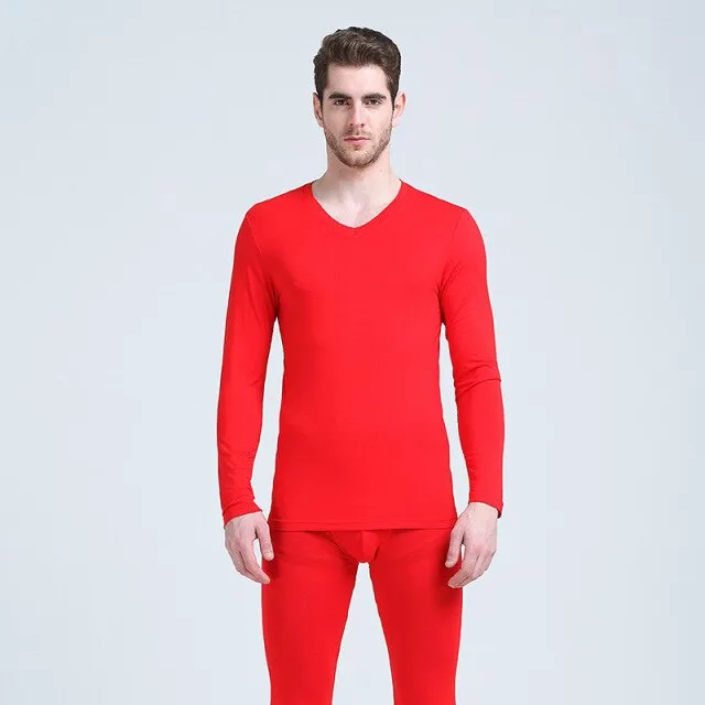 Mens V Neck Thermals