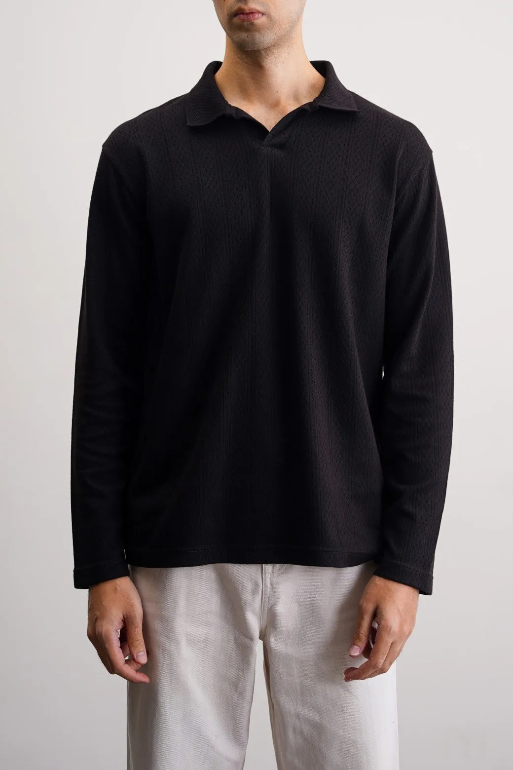 SOFT JACQUARD POLO