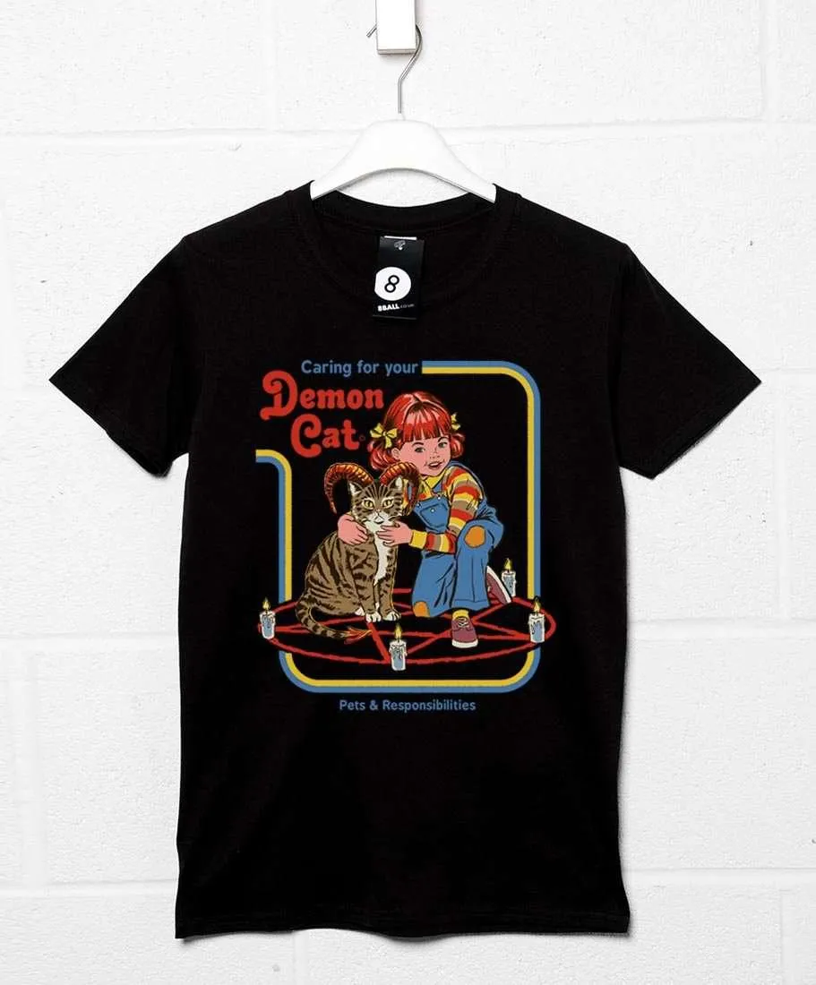 Steven Rhodes Demon Cat T-Shirt