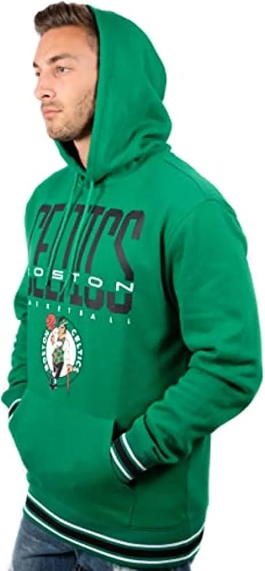 Ultra Game NBA Official Men’s Soft Fleece Hoodie Pullover Sweatshirt - Unisex, Boston Celtics|Boston Celtics