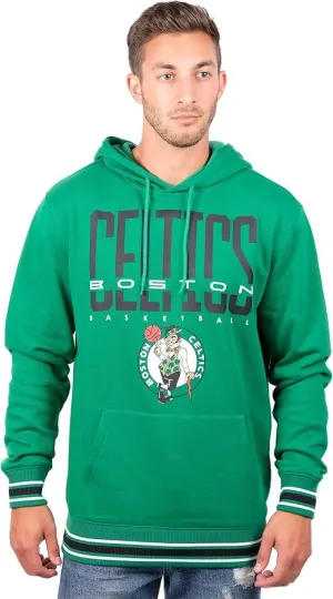 Ultra Game NBA Official Men’s Soft Fleece Hoodie Pullover Sweatshirt - Unisex, Boston Celtics|Boston Celtics