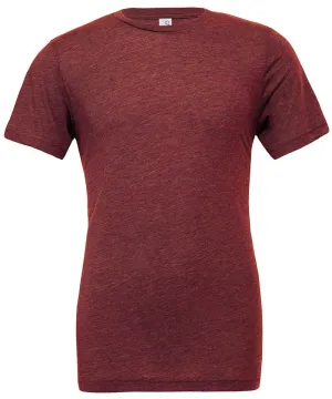 Unisex triblend crew neck t-shirt | Cardinal Triblend